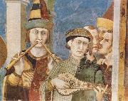 Simone Martini St Martin is dubbed a Knight,between 1317 and 1319 oil